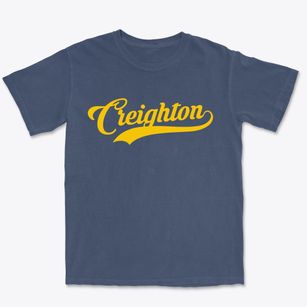 Creighton Nebraska Vintage Team Premium Heavyweight T-shirt