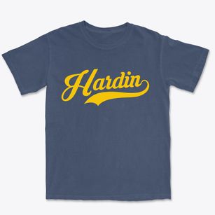 Hardin Missouri Vintage Team Premium Heavyweight T-shirt
