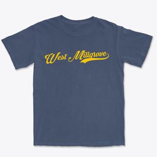 West Millgrove Ohio Vintage Team Premium Heavyweight T-shirt