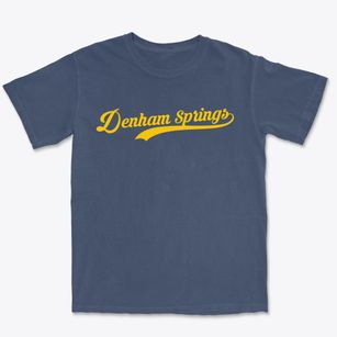 Denham Springs Louisiana Vintage Team Premium Heavyweight T-shirt