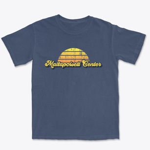 Mattapoisett Center Massachusetts Sublime Sunset Premium Heavyweight T-shirt