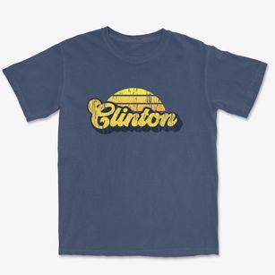 Clinton Maine Sublime Sunset Premium Heavyweight T-shirt