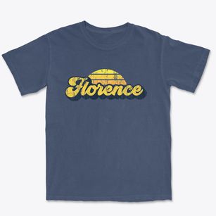 Florence Alabama Sublime Sunset Premium Heavyweight T-shirt