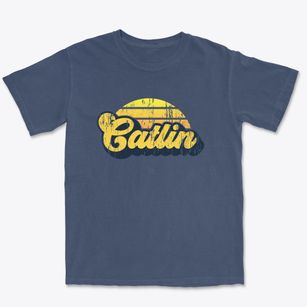 Catlin Illinois Sublime Sunset Premium Heavyweight T-shirt