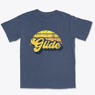 Glide Oregon Sublime Sunset Premium Heavyweight T-shirt