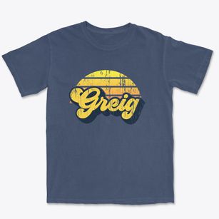 Greig New York Sublime Sunset Premium Heavyweight T-shirt