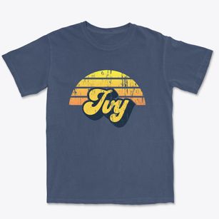 Ivy Virginia Sublime Sunset Premium Heavyweight T-shirt