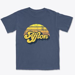 Affton Missouri Sublime Sunset Premium Heavyweight T-shirt