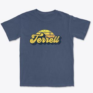 Terrell Texas Sublime Sunset Premium Heavyweight T-shirt