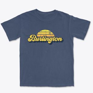 Burlington Kentucky Sublime Sunset Premium Heavyweight T-shirt