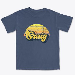 Craig Montana Sublime Sunset Premium Heavyweight T-shirt