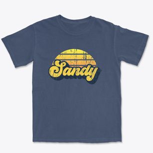 Sandy Oregon Sublime Sunset Premium Heavyweight T-shirt