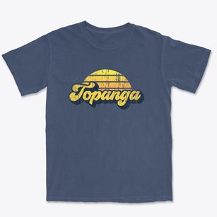 Topanga California Sublime Sunset Premium Heavyweight T-shirt