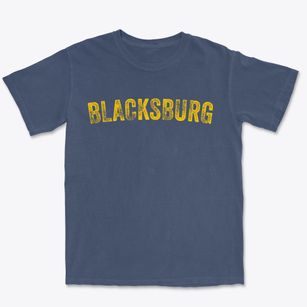 Blacksburg Virginia Timeless Retro Premium Heavyweight T-shirt