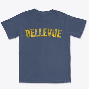 Bellevue Iowa Timeless Retro Premium Heavyweight T-shirt