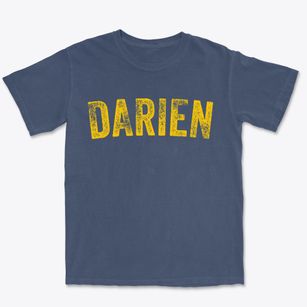 Darien Connecticut Timeless Retro Premium Heavyweight T-shirt