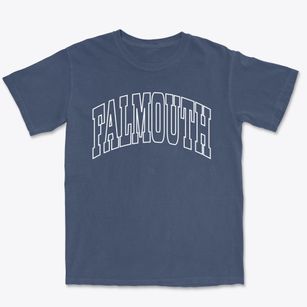 Falmouth Pennsylvania Trendy Block Premium Heavyweight T-shirt