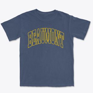 Beaumont California Trendy Block Premium Heavyweight T-shirt