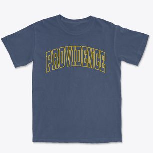 Providence Rhode Island Trendy Block Premium Heavyweight T-shirt