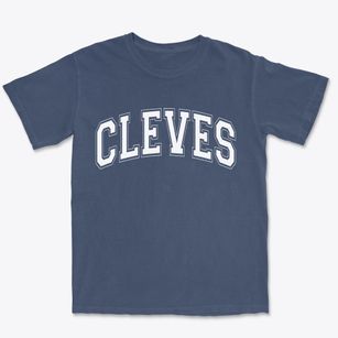 Cleves Ohio Varsity Premium Heavyweight T-shirt