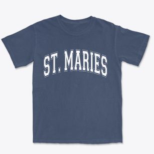 St. Maries Idaho Varsity Premium Heavyweight T-shirt