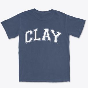 Clay Pennsylvania Varsity Premium Heavyweight T-shirt