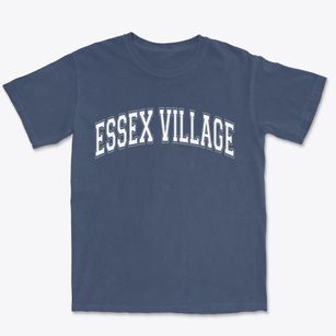 Essex Village Connecticut Varsity Premium Heavyweight T-shirt