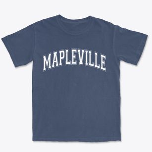 Mapleville Maryland Varsity Premium Heavyweight T-shirt