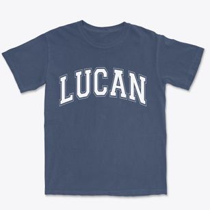 Lucan Minnesota Varsity Premium Heavyweight T-shirt