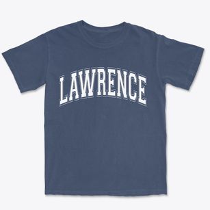 Lawrence Massachusetts Varsity Premium Heavyweight T-shirt