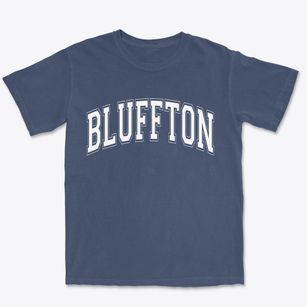Bluffton Indiana Varsity Premium Heavyweight T-shirt