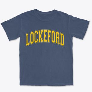 Lockeford California Varsity Premium Heavyweight T-shirt