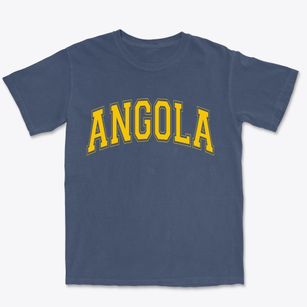 Angola New York Varsity Premium Heavyweight T-shirt