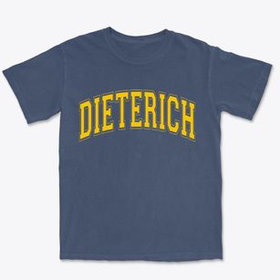 Dieterich Illinois Varsity Premium Heavyweight T-shirt