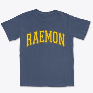 Raemon North Carolina Varsity Premium Heavyweight T-shirt