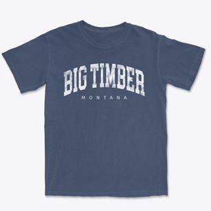 Big Timber Montana Urban Vibe Premium Heavyweight T-shirt