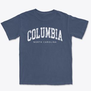 Columbia North Carolina Urban Vibe Premium Heavyweight T-shirt