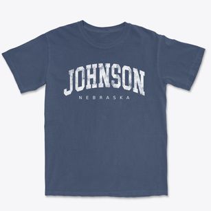 Johnson Nebraska Urban Vibe Premium Heavyweight T-shirt