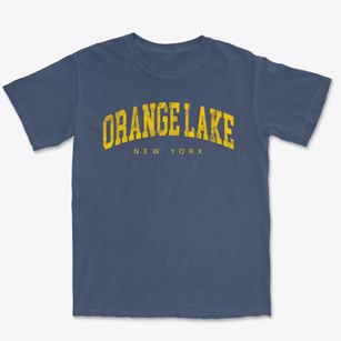 Orange Lake New York Urban Vibe Premium Heavyweight T-shirt