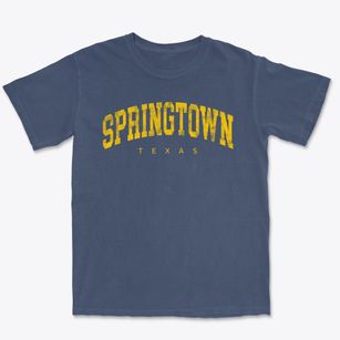 Springtown Texas Urban Vibe Premium Heavyweight T-shirt
