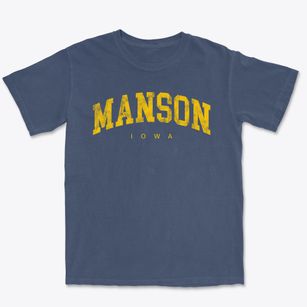 Manson Iowa Urban Vibe Premium Heavyweight T-shirt