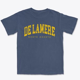 De Lamere North Dakota Urban Vibe Premium Heavyweight T-shirt