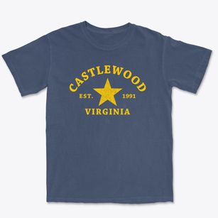 Castlewood Virginia Star Premium Heavyweight T-shirt