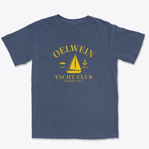 Oelwein Iowa Yacht Club Premium Heavyweight T-shirt