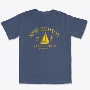 New Hudson New York Yacht Club Premium Heavyweight T-shirt