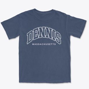 Dennis Massachusetts Inline Premium Heavyweight T-shirt