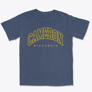 Cameron Wisconsin Inline Premium Heavyweight T-shirt
