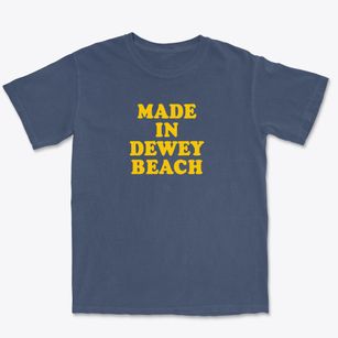 Dewey Beach Delaware Classic 70s Premium Heavyweight T-shirt