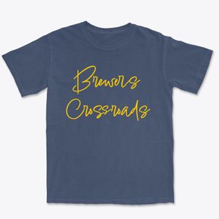 Brewers Crossroads North Carolina Freestyle Premium Heavyweight T-shirt