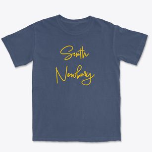 South Newbury New Hampshire Freestyle Premium Heavyweight T-shirt